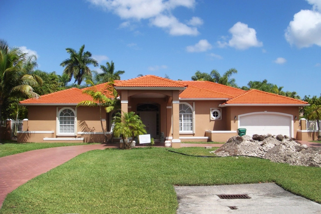 Tile Roof Cool Coating After