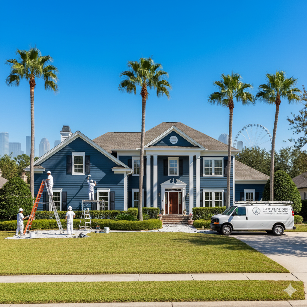 Best Painters in Orlando - Exterior House Painting Service